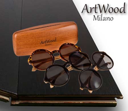 Ξύλινα γυαλιά ηλίου Artwood-Milano