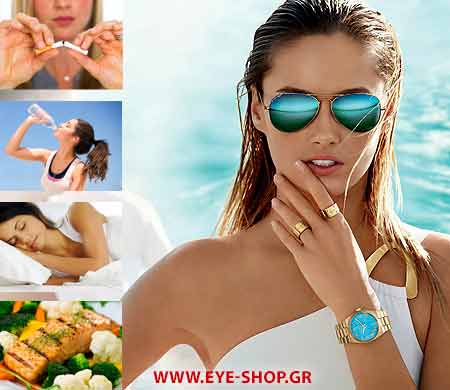 Κακές συνήθειες που γερνούν τα μάτια — RAYBAN