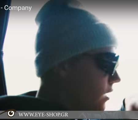 Justin Bieber στο Video clip του Company με γυαλιά ηλίου Northern Lights