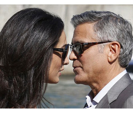 George Clooney με γυαλιά Persol — PERSOL