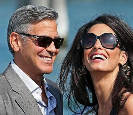 George Clooney με γυαλιά Persol