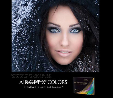 Έγχρωμοι φακοί επαφής Airoptix Colors