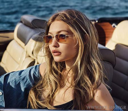 H Gigi Hadid με τα νέα μοντέλα γυαλιών Vogue — VOGUE