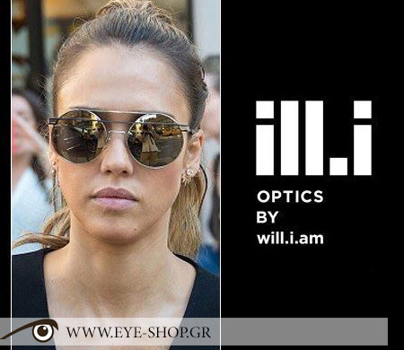 H Jessica Alba με γυαλιά ηλίου Ιll.i Optics — ILL.I-OPTICS-BY-WILL-I-AM
