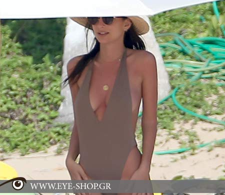 EMILY RATAJKOWSKI με γυαλιά ηλίου Persol.