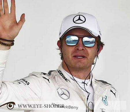 Ο Nico Rosberg με Italia Independent sunglasses