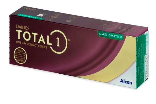 Φακοί επαφής DAILIES TOTAL 1 for Astigmatism 30p