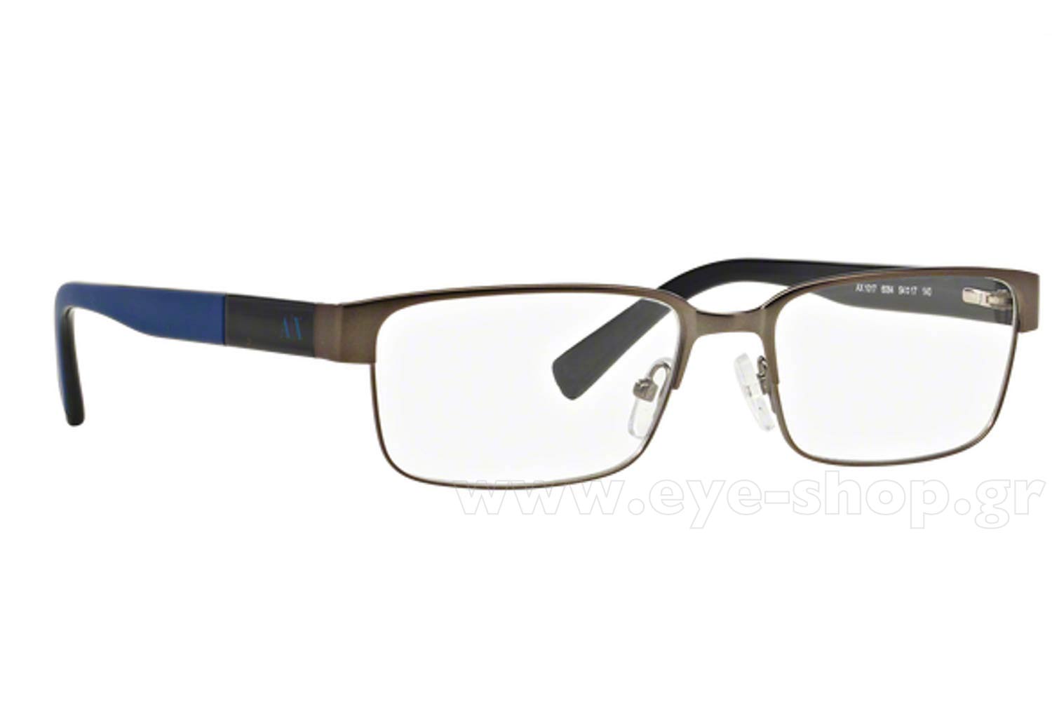 armani exchange blue glasses