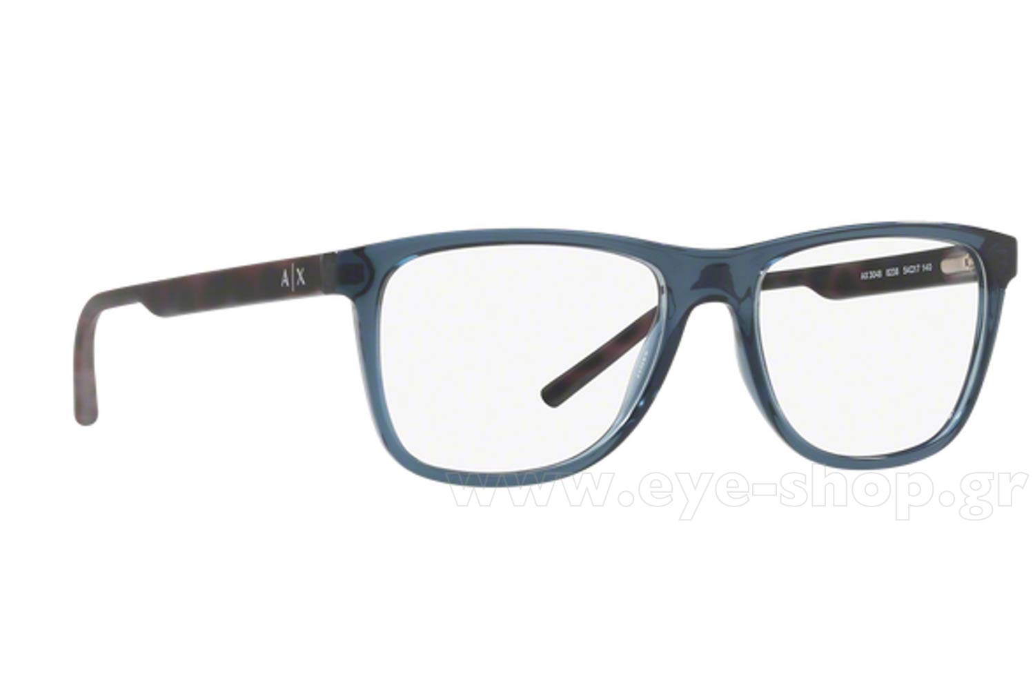 glasses armani exchange