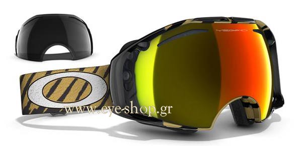 oakley AirBrake 7037 Snow Γυαλια Ηλιου 