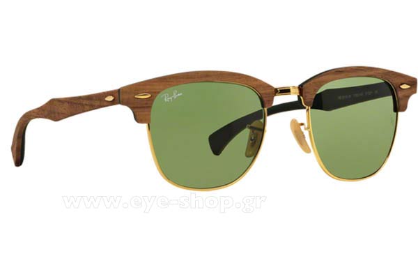 rayban Clubmaster Wood 3016M Γυαλια Ηλιου 