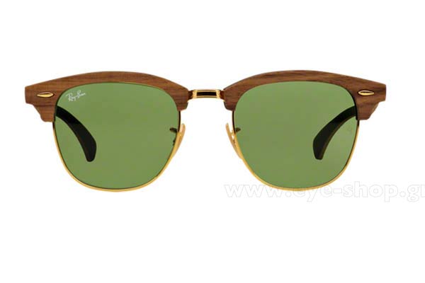 RAYBAN Clubmaster Wood 3016M Γυαλια Ηλιου 