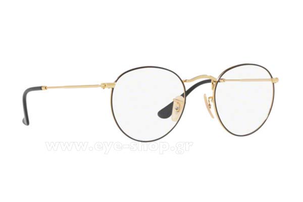 Γυαλια ορασεως Rayban 3447V ROUND METAL 2991 size 50 unisex Τιμή: 96.05
