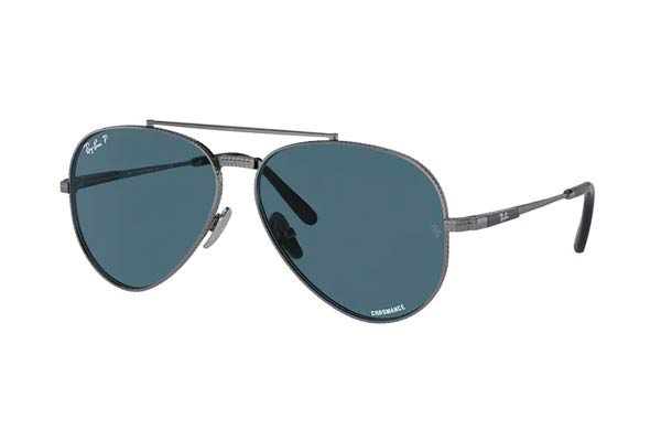 rayban 8225 AVIATOR TITANIUM Γυαλια Ηλιου 