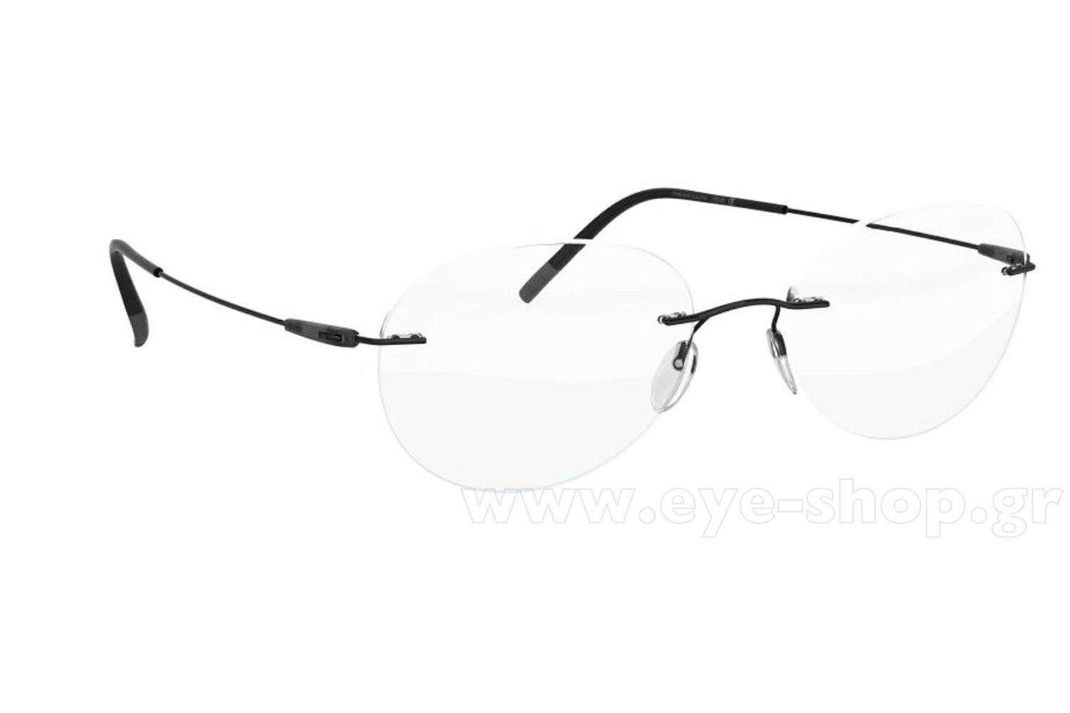 silhouette round glasses