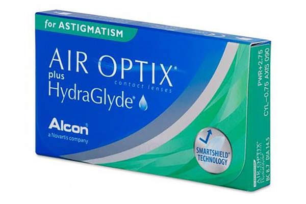 Φακοί επαφής Air Optix Plus Hydraglide for Astigmatism 6pack