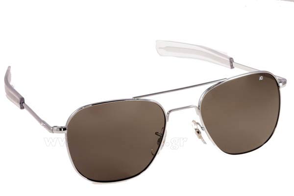 Γυαλια Ηλιου American-Optical ORIGINAL-PILOT Silver size 55 Τιμή: 189,99