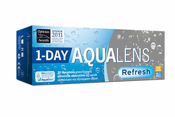 Φακοί επαφής 1 Day AquaLens Refresh
