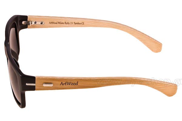 ARTWOOD MILANO Richie 19 Bamboo Temples Γυαλια Ηλιου 