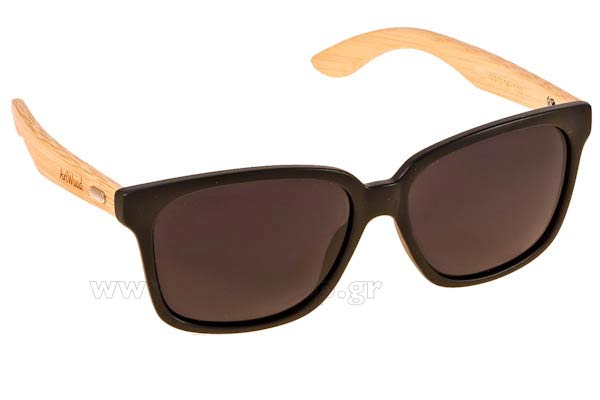 Γυαλια Ηλιου Artwood-Milano Charly-20 MtBlack Grey Bamboo size 53 Τιμή: 59,00