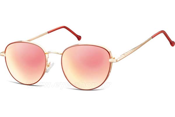 Γυαλια Ηλιου Bliss SPG918 A Pink gold Red size 52 Τιμή: 75,00