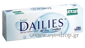 Φακοί επαφής Focus Dailies Toric All Day Comfort
