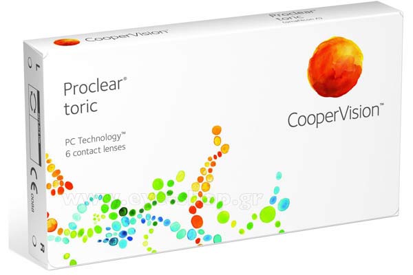 Φακοί επαφής Proclear Biocompat. Toric XR για μεγαλο αστιγματισ