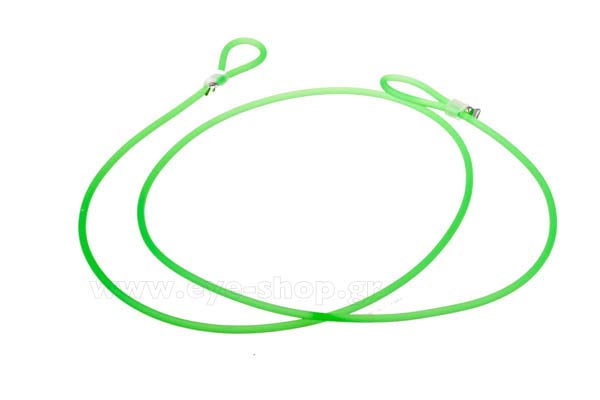 Αξεσουάρ γυαλιών - κορδόνια  Grippy Thinrubber-Solo Matte green Transparent Τιμή: 4,00