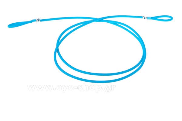 Αξεσουάρ γυαλιών - κορδόνια  Grippy Thinrubber-Solo Matte Blue turquoise Τιμή: 4,00