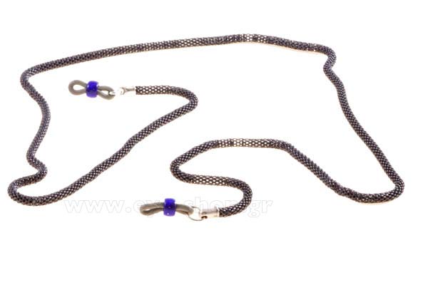 Αξεσουάρ γυαλιών - κορδόνια  Grippy Snake Blue Τιμή: 12,00