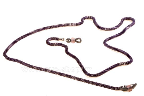 Αξεσουάρ γυαλιών - κορδόνια  Grippy Snake Purple Τιμή: 12,00