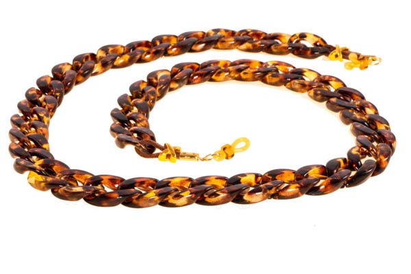Αξεσουάρ γυαλιών - κορδόνια  Grippy Melody-Chain Brn Tort Τιμή: 24,00