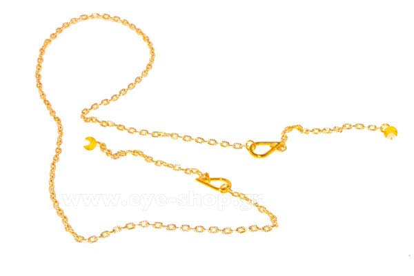 Αξεσουάρ γυαλιών - κορδόνια  Grippy Love-Signs Gold Drop Τιμή: 12,00