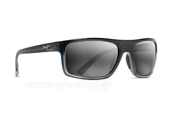 Γυαλια Ηλιου Maui-Jim BYRON-BAY 746-03F Marlin Neutr Grey Superthin Glass  Polarized plus size 62 Τιμή: 239,70