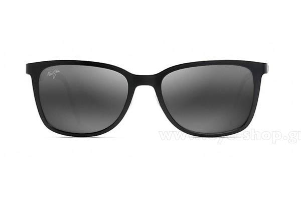 MAUI JIM GREY NAUPAKA SATIN BLACK Γυαλια Ηλιου 