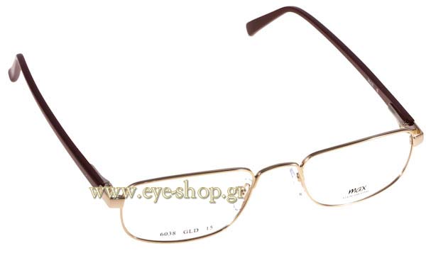 Max 6038 gld size 49 Γυαλιά οράσεως Τιμή: 56,00