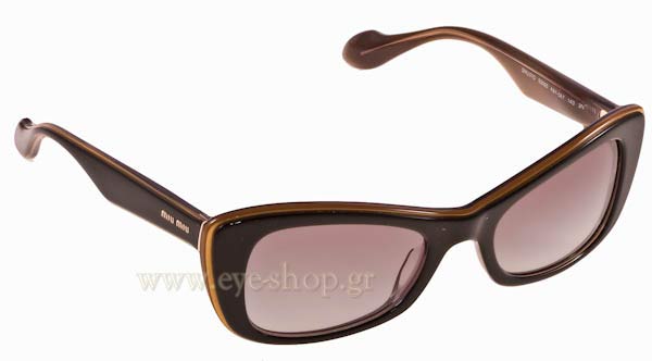 Ζέτα Μακρυπούλιαμε τα γυαλιά ηλίου Miu Miu 01OS