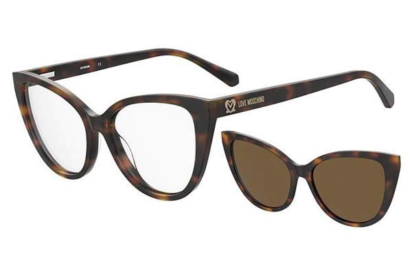 MOSCHINO LOVE MOL066CS 05L 70 clipon size 54 Γυαλιά οράσεως Τιμή: 118,00