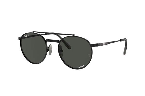 RAYBAN 8237 ROUND II TITANIUM Γυαλια Ηλιου 
