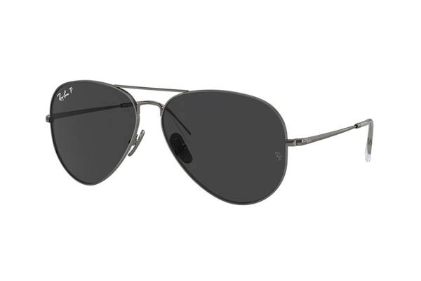 rayban 8089 AVIATOR TITANIUM Γυαλια Ηλιου 