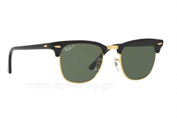 Γυαλια Ηλιου Rayban 3016-Clubmaster 901/58 Polarized size 51 Τιμή: 160,66