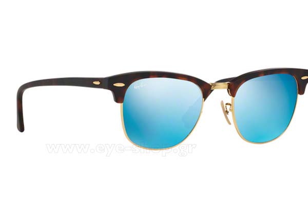 Γυαλια Ηλιου Rayban 3016-Clubmaster 114517 blue mirror krystals size 49 Τιμή: 118,40