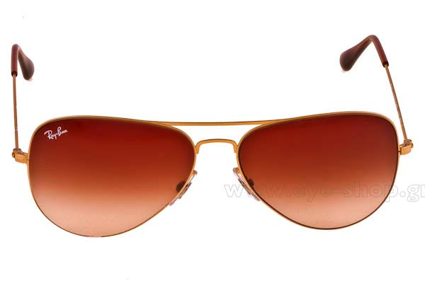 RAYBAN 3513 Aviator Flat Metal Γυαλια Ηλιου 