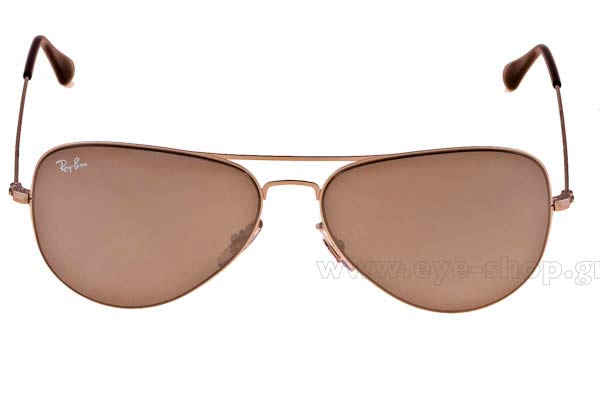 RAYBAN 3513 Aviator Flat Metal Γυαλια Ηλιου 