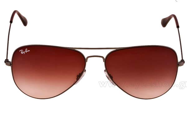 RAYBAN 3513 Aviator Flat Metal Γυαλια Ηλιου 
