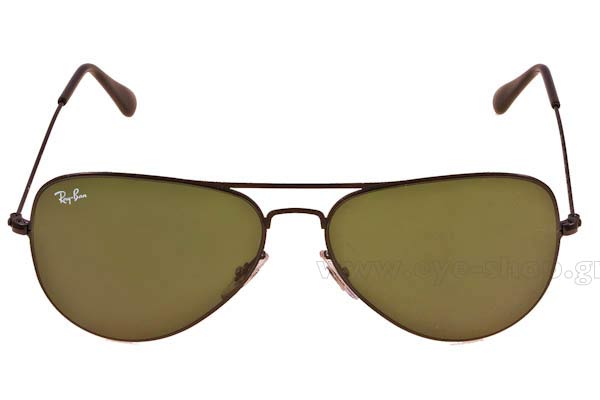 RAYBAN 3513 Aviator Flat Metal Γυαλια Ηλιου 