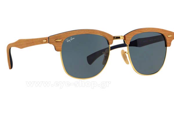 rayban Clubmaster Wood 3016M Γυαλια Ηλιου 