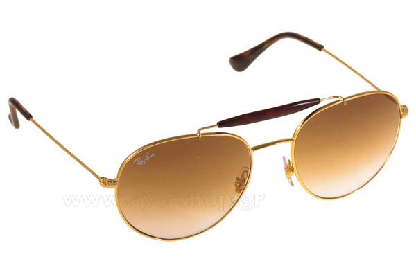 Γυαλια Ηλιου Rayban 3540 001/51 size 56 Τιμή: 104,35