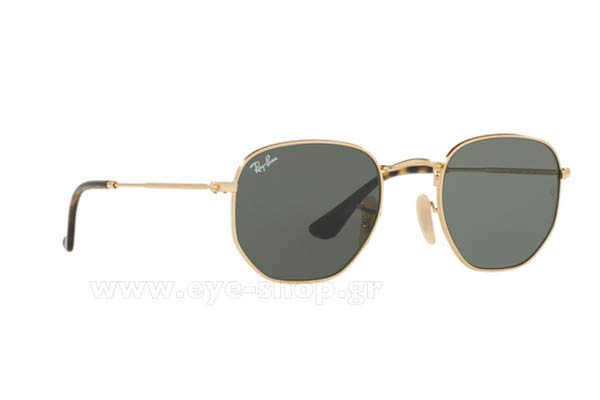 Γυαλια Ηλιου Rayban 3548N 001 Hexagonal size 48 Τιμή: 99,99