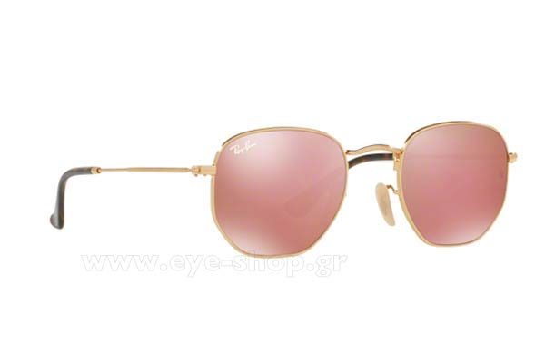 Γυαλια Ηλιου Rayban 3548N 001/Z2 Hexagonal size 54 Τιμή: 119,60